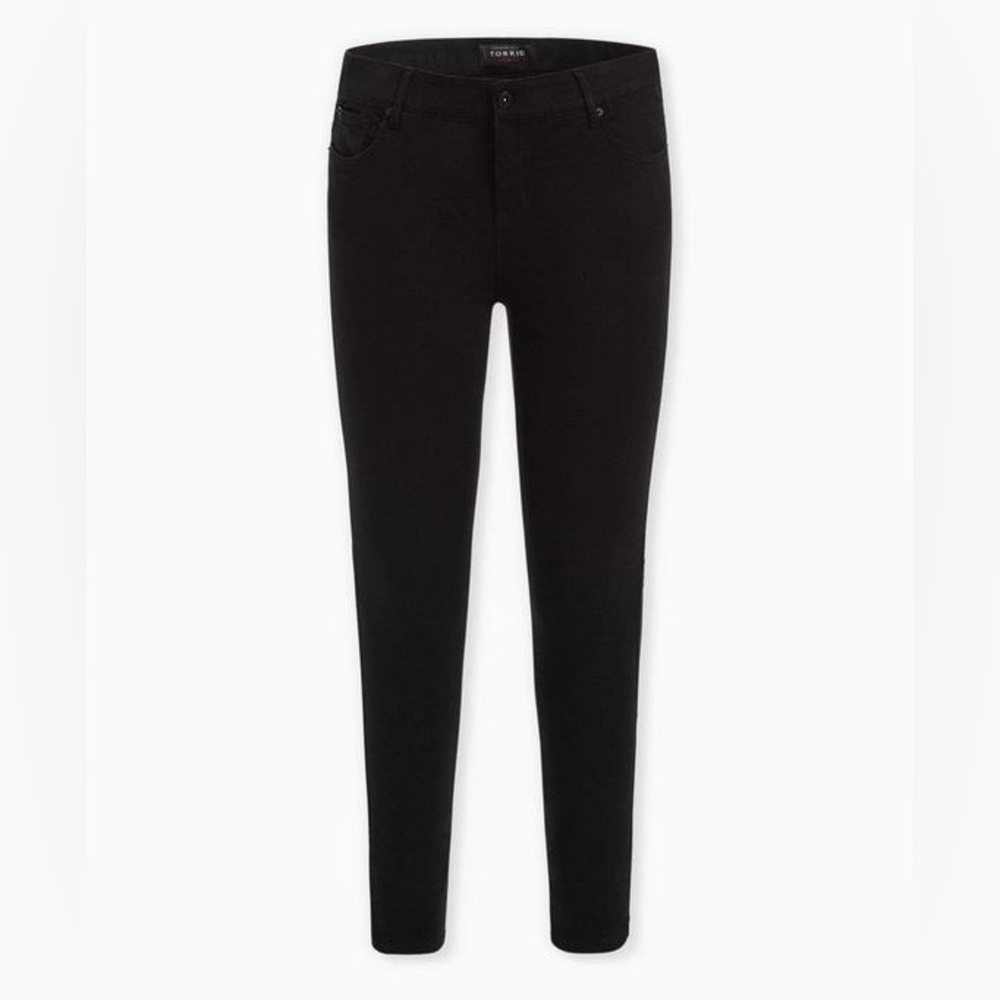 Torrid Bombshell Skinny Premium Stretch High-Rise Black Jean